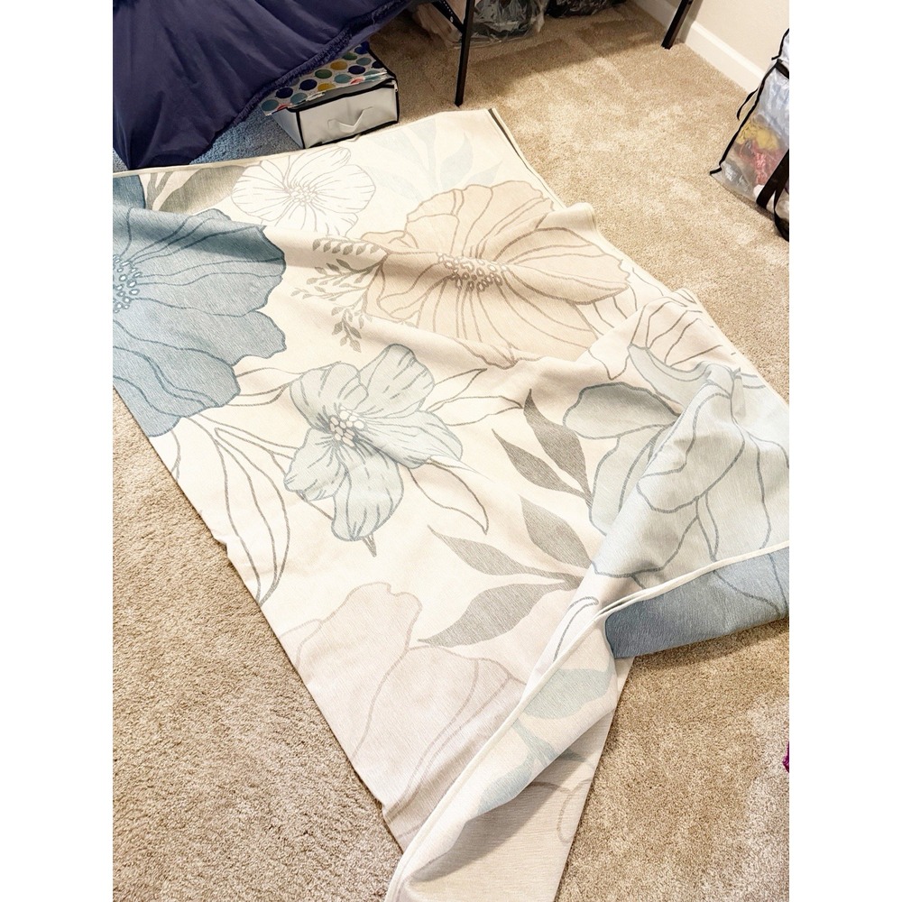 Ruggable Floral HUGE Washable rug 14' x 10'